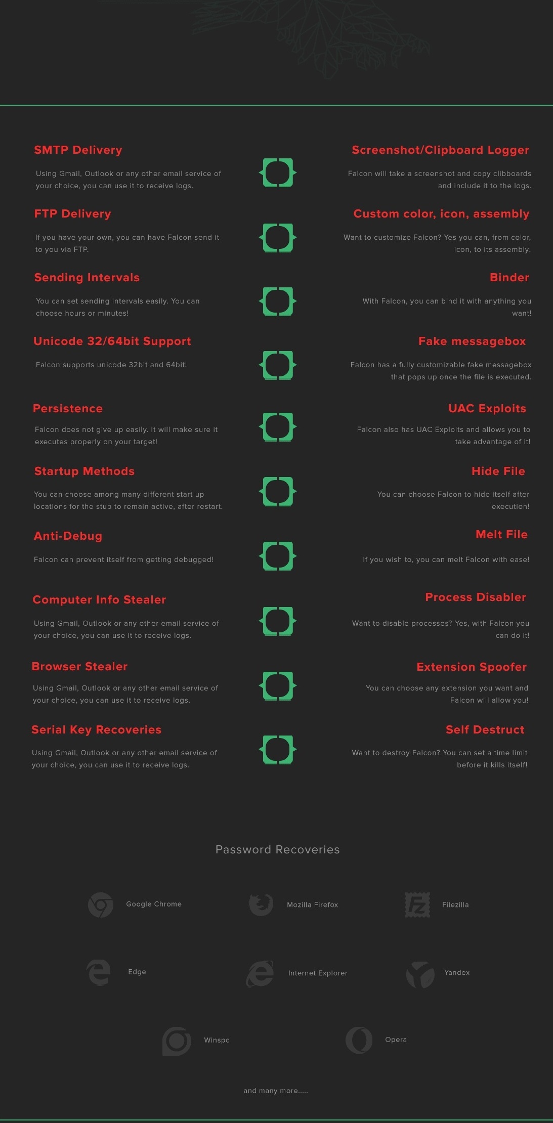 Falcon Keylogger Screenshot 3